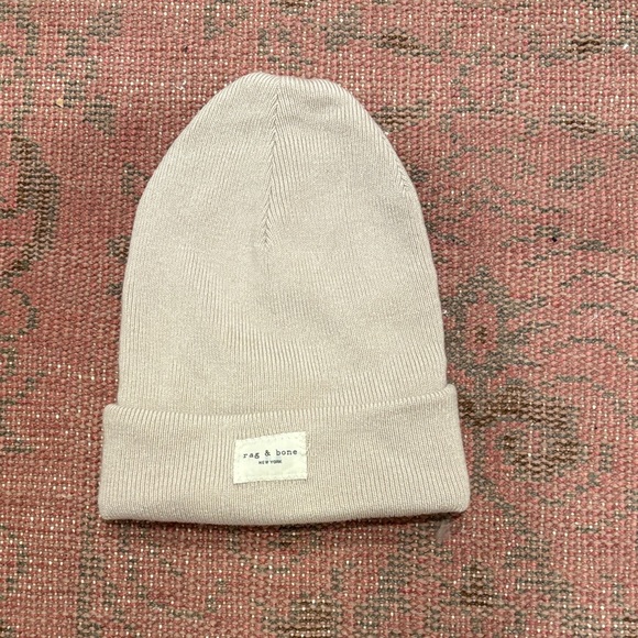 Rag & Bone Kids Beige Knit Hat